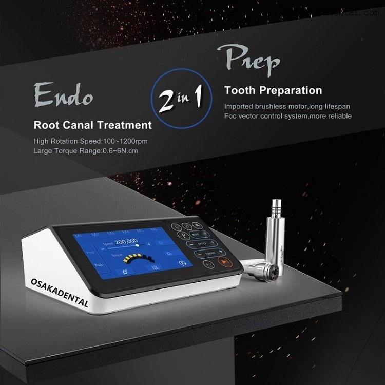 Moteur électricatrice dentaire avec fonction de traitement de canal racine OSA-F043-E6