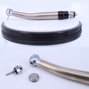 Tête de bouton poussoir, pièce à main dentaire haute vitesse avec couplage