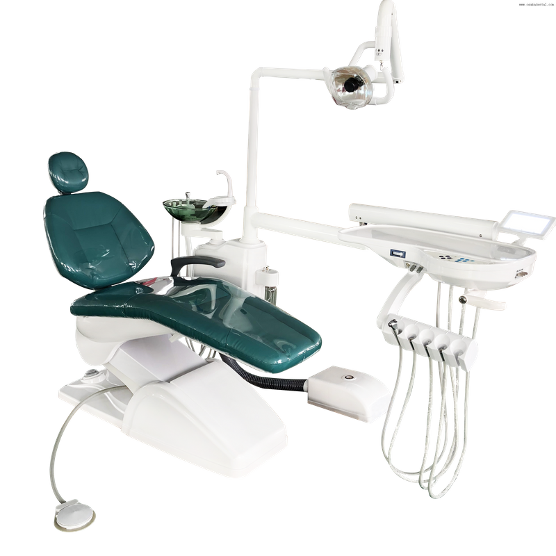 Chaise dentaire halogène à halogène souple avec selles dentaires
