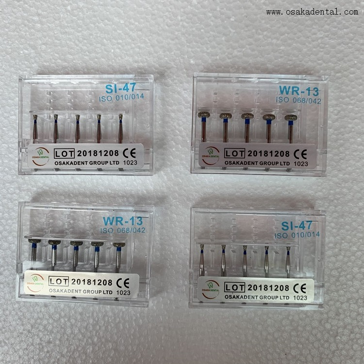 Dental FG Diamond Bur 5pcs / box Emballage OSA-F656-T2