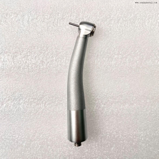 Pièce à main dentaire en acier inoxydable prouvée CE avec lumière à fibre optique