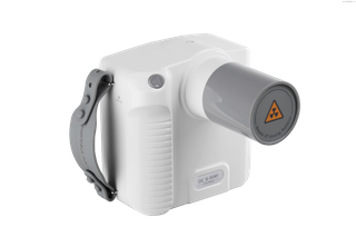 Unité de radiographie dentaire portable de couleur blanche