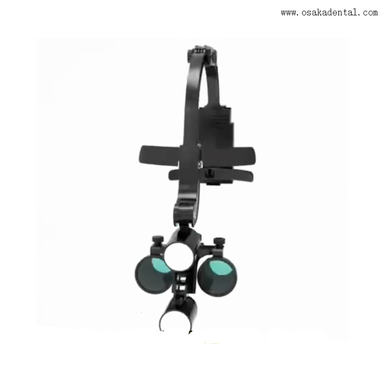 Loupes grossissantes dentaires avec lampe frontale LED