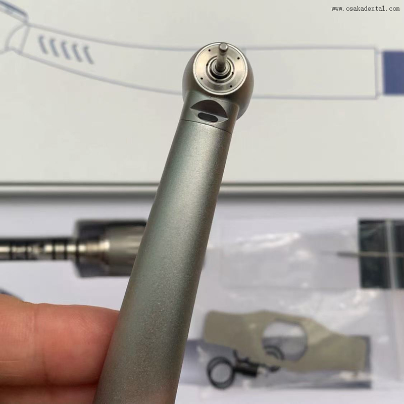 Pièce à main à fibre optique haute vitesse avec lumière unique