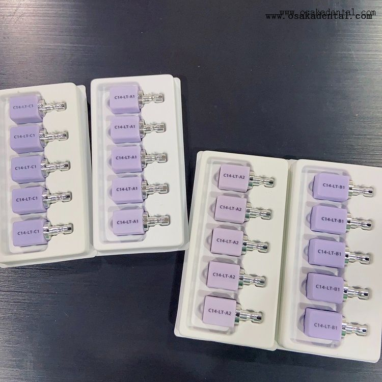 Blocs dentaires en céramique OSA-L130