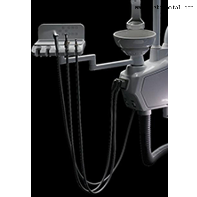 Lampe de fauteuil dentaire en cuir confortable pour clinique dentaire avec matériau d'alginate d'impression dentaire