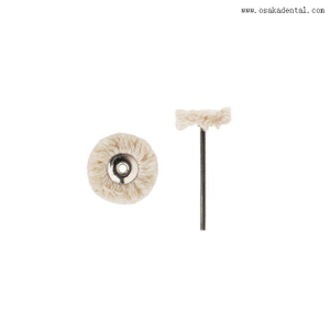 Petites brosses de polissage dentaire avec poignée