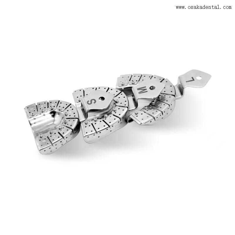 Plateaux d'impression professionnels pour implants dentaires, fabriqués avec des plateaux d'impression en acier inoxydable de haute qualité