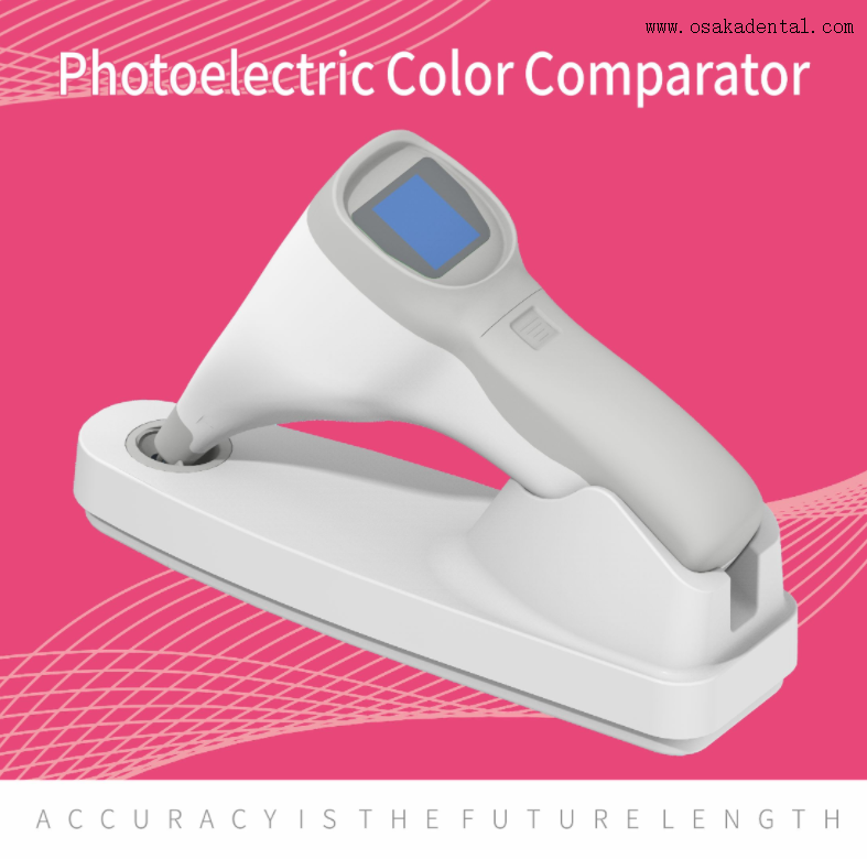 Comparateur de couleurs dentaires, lumière numérique pour Guide de teinte des dents