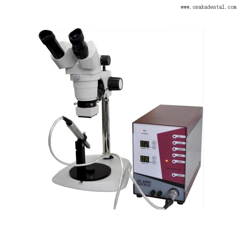 Machine à souder en laboratoire dentaire adaptée à tous les types de travaux de soudage dentaire