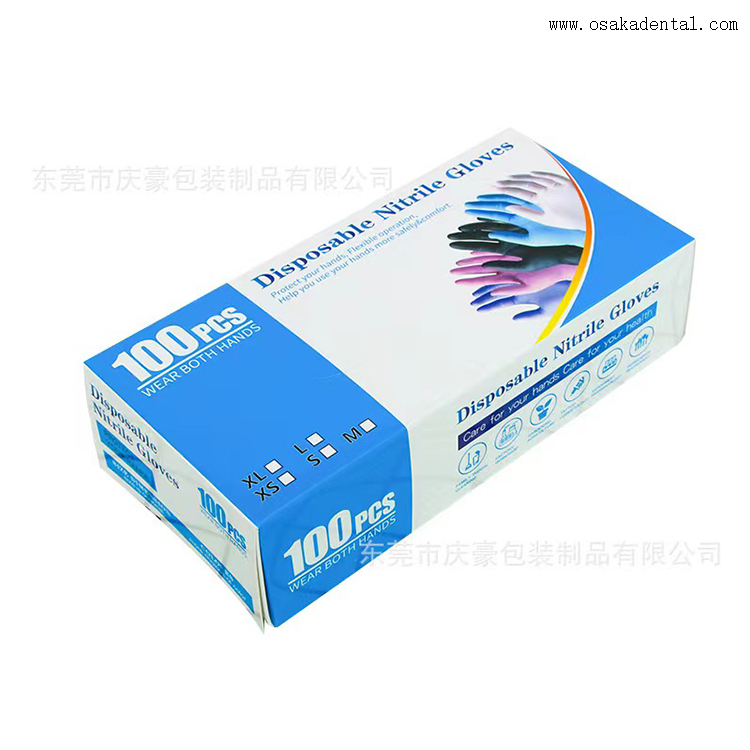 Gants jetables en nitrile ou gants en caoutchouc