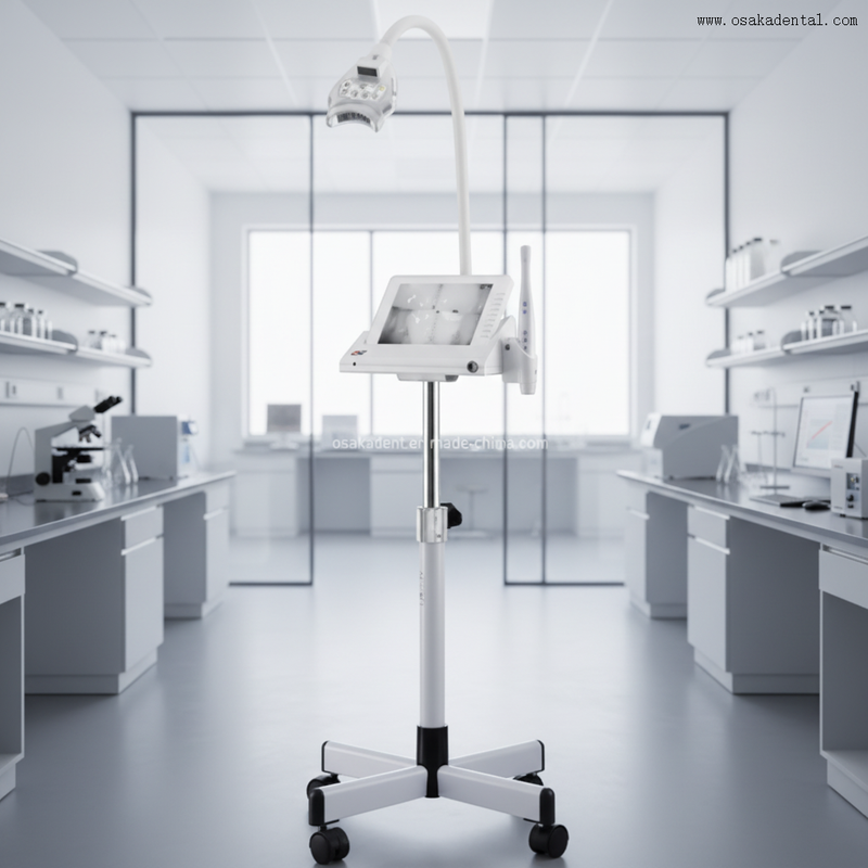 Machine professionnelle de blanchiment des dents dentaires à LED, avec intensité de lumière froide réglable, élimination rapide des taches, soins bucco-dentaires sûrs