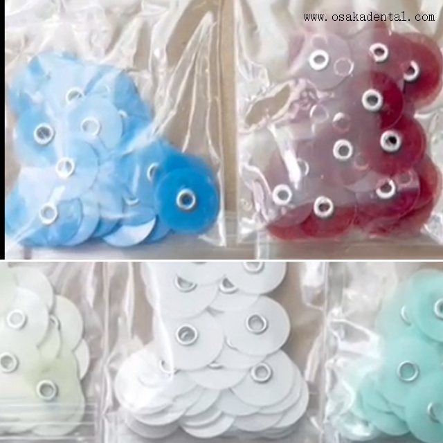 Disques de polissage dentaire multicolores - Outils abrasifs dentaires professionnels