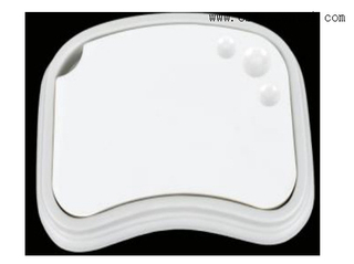 Plaque de mélange en porcelaine à humidité contrôlée pour laboratoire dentaire