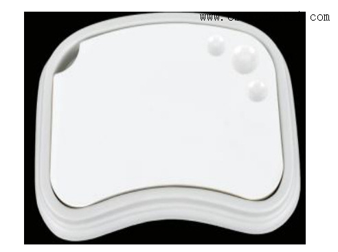 Plaque de mélange en porcelaine à humidité contrôlée pour laboratoire dentaire