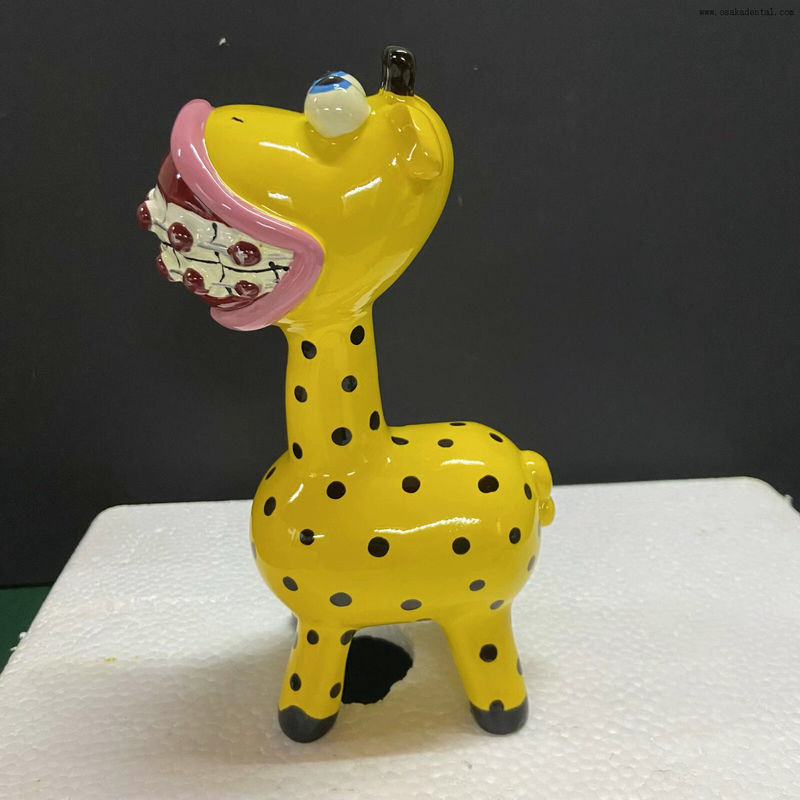 Bijoux dentaires girafe pour appareil dentaire pour enfants