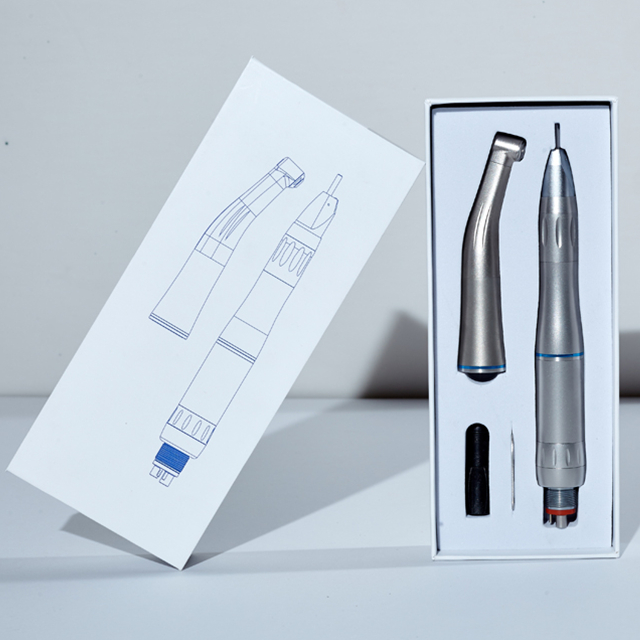 Maintière dentaire basse vitesse à basse vitesse de fibres optique avec corps en acier inoxydable