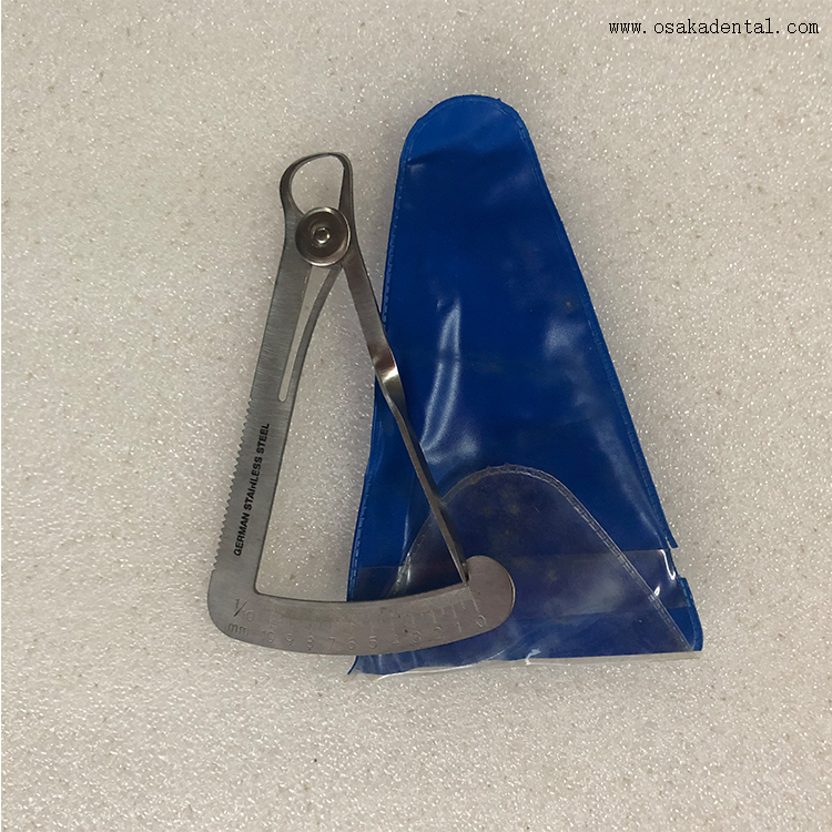 L'équipement de laboratoire dentaire Crown Gauge peut choisir pour le métal ou pour la cire