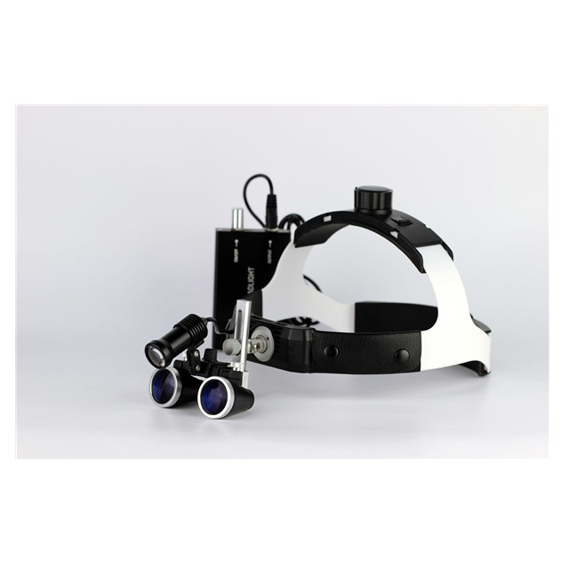 Nouveau Loupe à bandeau dentaire avec lumière