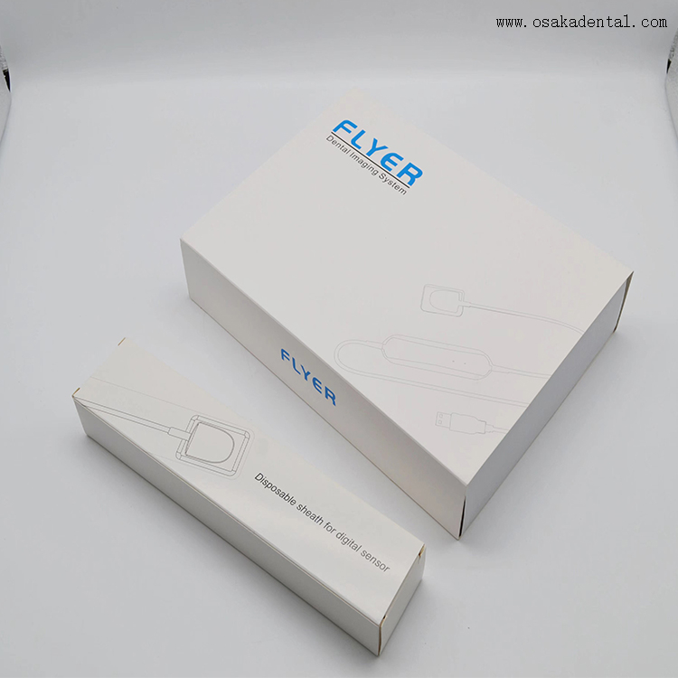 Capteur numérique à rayons X dentaire qui fournit des images directement sur ordinateur