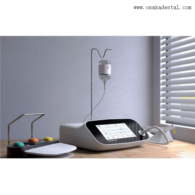 Machine d'implant dentaire à fibre optique avec pièce à main pour implant