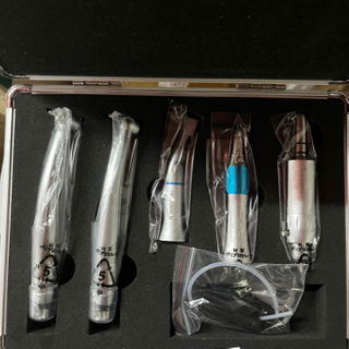 Ensemble de pièces à main dentaires à roulement en céramique avec boîte en métal