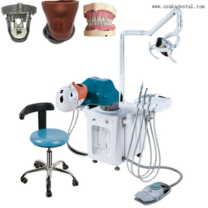 Simulation électrique dentaire pour 1 étudiant et opération à quatre mains sans pupitre