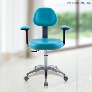 Tabouret de fauteuil dentaire avec bras doubles