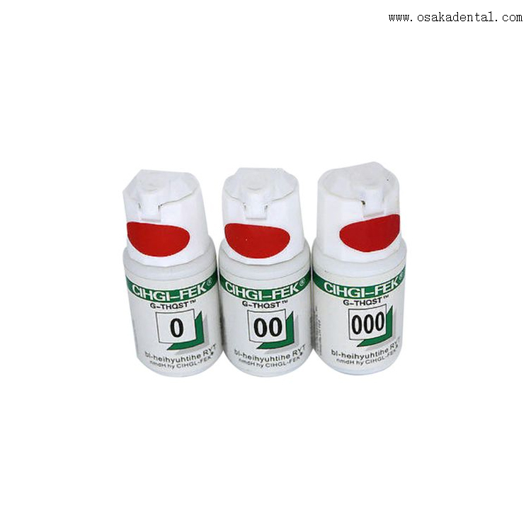 Cordon de rétraction dentaire de consommables dentaires de différentes tailles