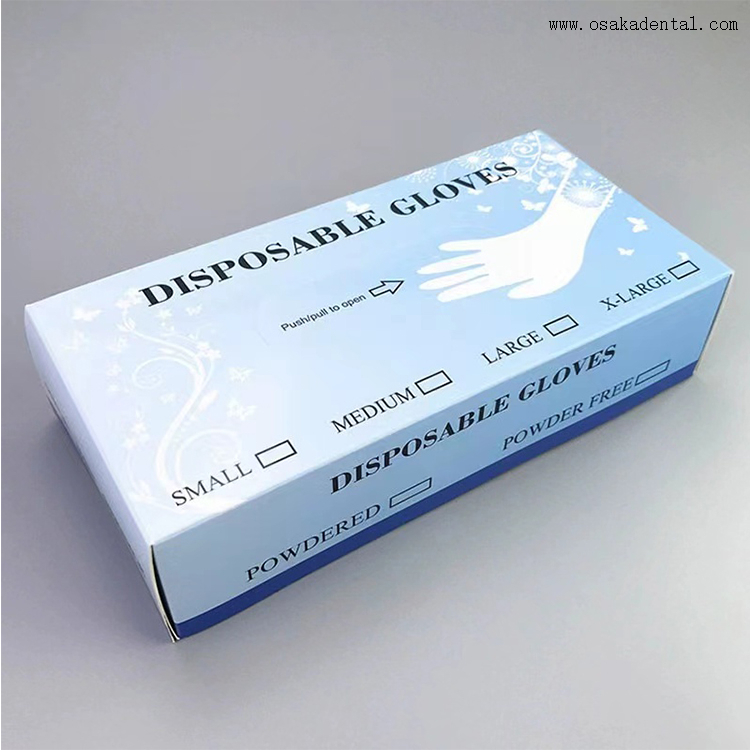 Gants jetables en nitrile ou gants en caoutchouc