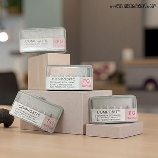 Kits de finition et de polissage COMPOSITE dentaire FG, pierre blanche OSA-FG01