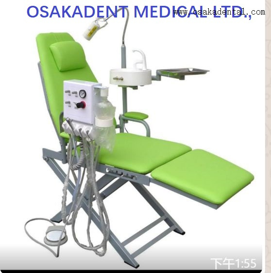 Chaise pliante dentaire : légère, durable et prête pour la clinique