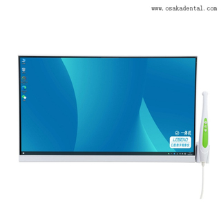 Système caméral intra-oral avec ordinateur intégré à écran tactile