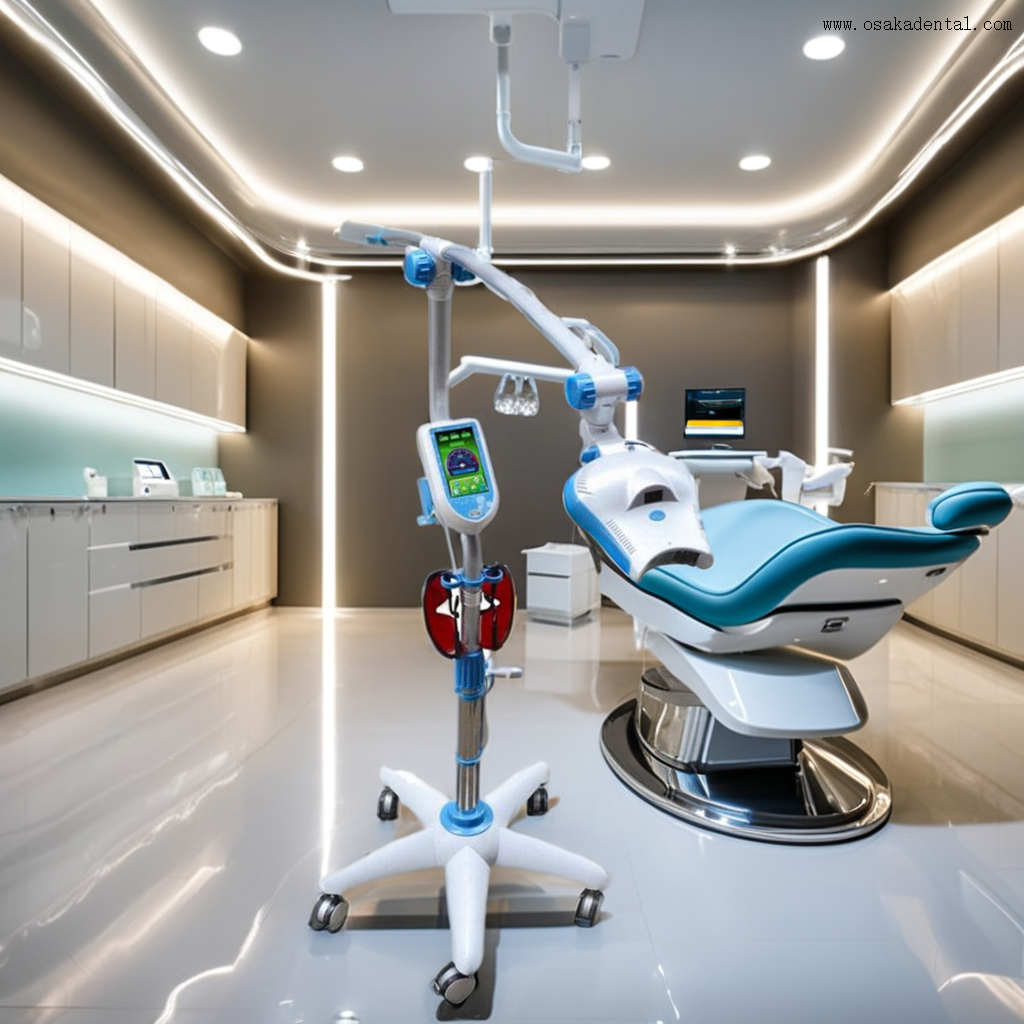 Appareil de blanchiment dentaire avancé pour un nettoyage et un éclaircissement professionnels des dents dans des environnements cliniques modernes
