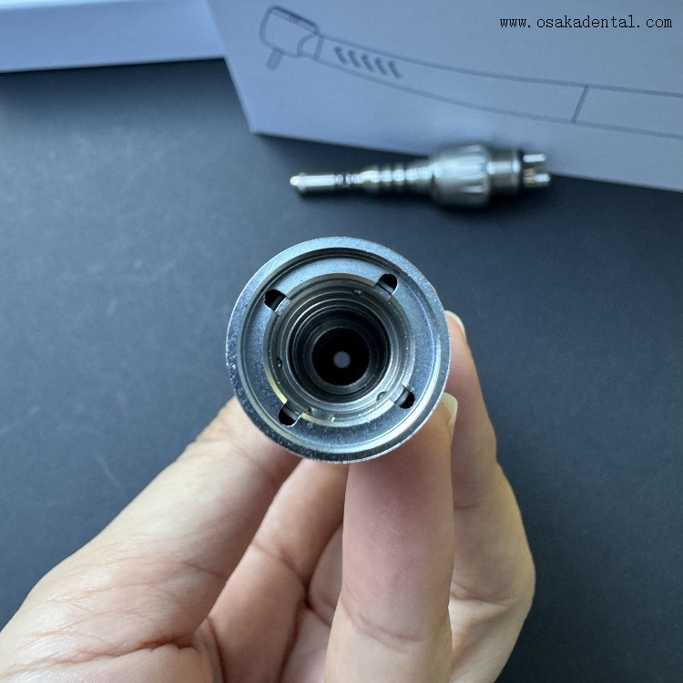 Pièce à main dentaire à fibre optique avec couplage à 6 trous OSA- F005A1