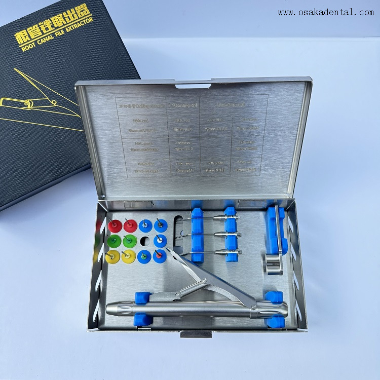 Extracteur de fichiers de canal radiculaire dentaire OSA-EF-3