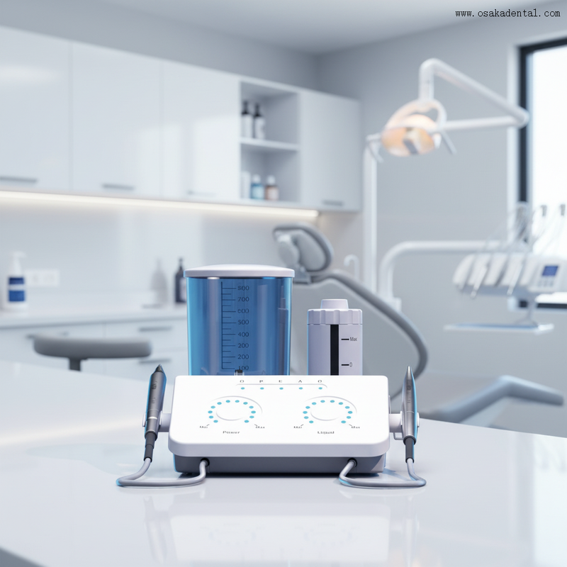 Détartreur dentaire avec appareil Air Prophy deux en un