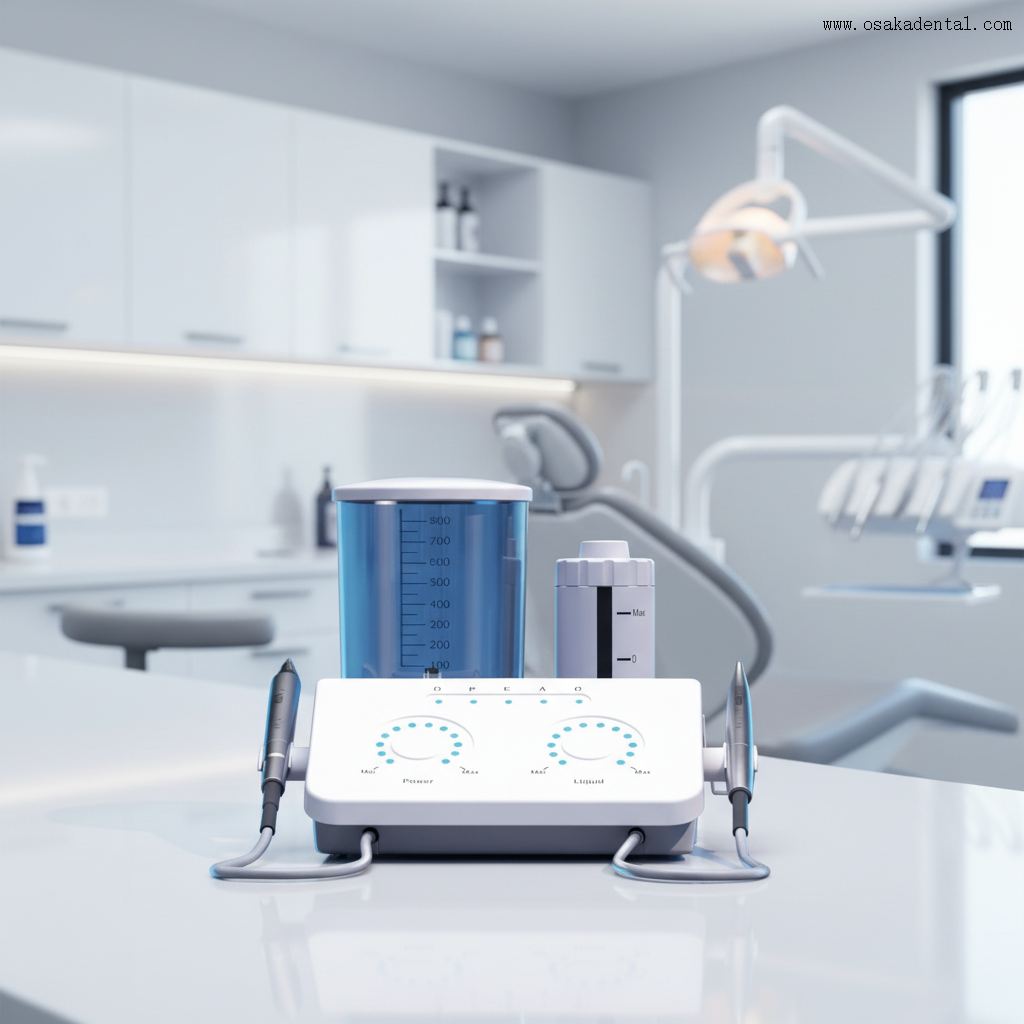 Détartreur dentaire avec appareil Air Prophy deux en un