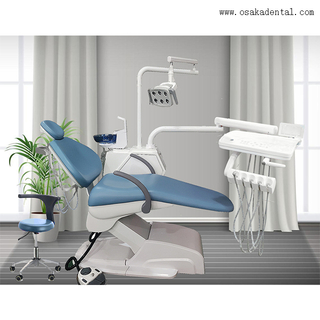 Fauteuil dentaire à couverture intelligente avec tabouret de dentiste pour clinique dentaire avec matériau d'empreinte dentaire en alinate