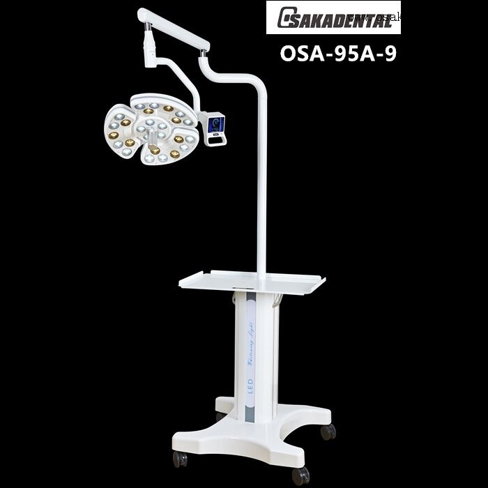 Bonne qualité 26 ampoules LED Dental Lampe de plantation avec chariot mobile OSA-95A-9