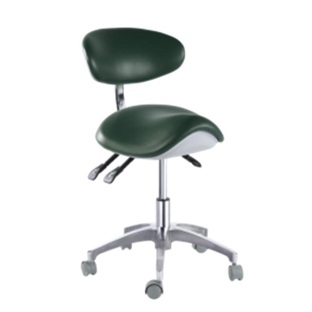 Tabouret dentiste dentaire de selle pour chaise dentaire