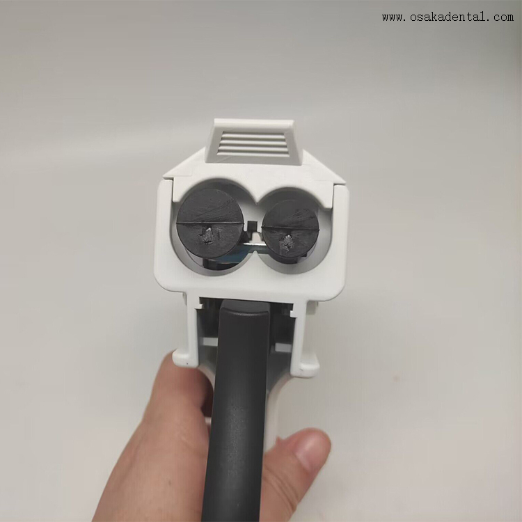 Pistolet de livraison de matériau pour empreintes dentaires