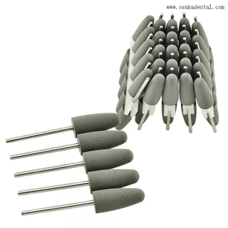 Fraises de polissage dentaire Fraises dentaires en silicone
