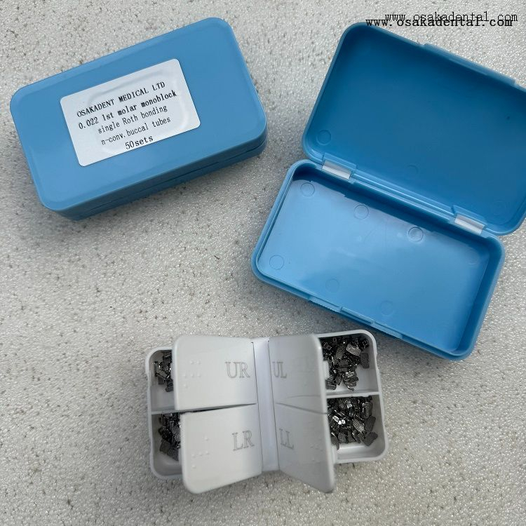 Tube buccal monobloc orthodontique dentaire OSA-F716- 002SM