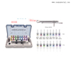 Kits d'outils de moteur d'implant dentaire de Type B2 kits d'outils de restauration d'implant dentaire