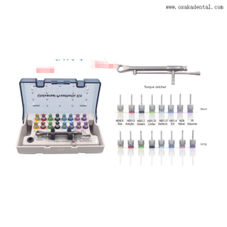 Kits d'outils de moteur d'implant dentaire de Type B2 kits d'outils de restauration d'implant dentaire