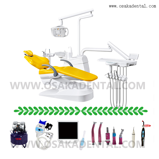 Unité de fauteuil dentaire haut de gamme d'osakadental pour clinique dentaire, poudre d'alginate d'impression d'alginate dentaire