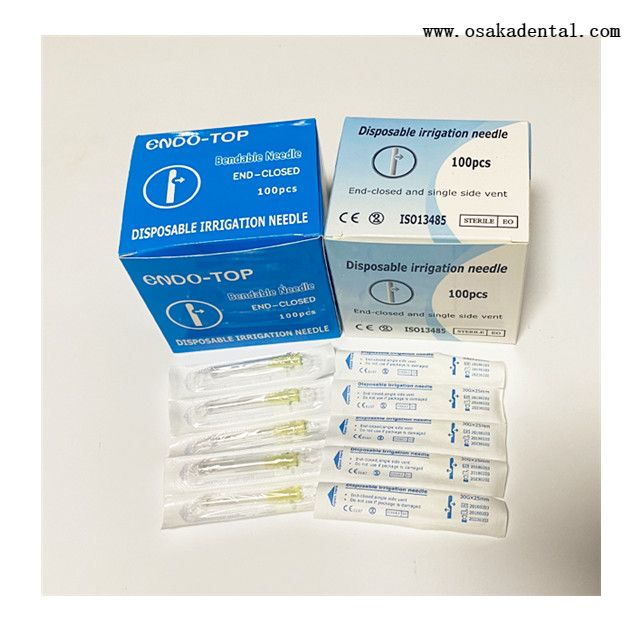Aiguille d'irrigation Endo dentaire jetable