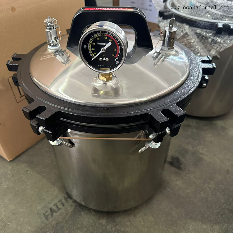 Stérilisateur dentaire à structure entièrement en acier inoxydable