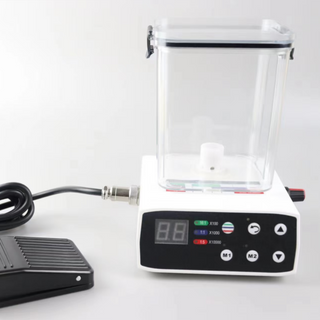 Moteur électrique dentaire avec réservoir d'eau et pédale